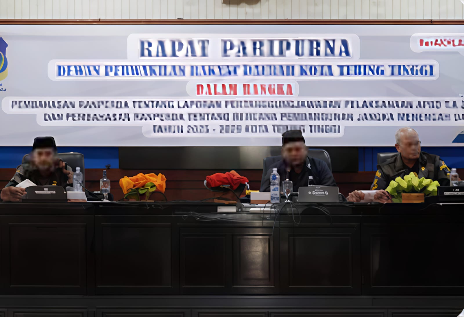 Ranperda Pertanggungjawaban APBD 2024 dan RPJMD 2025-2029 Jadi Perda, Mendapat Persetujuan 6 Fraksi DPRD Kota Tebingtinggi - IMG 20250713 WA0006