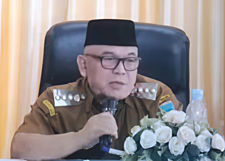 Bupati Pasaman Barat Paparkan Capaian SPM 94,14 Persen di Hadapan Gubernur Sumbar Mahyeldi dan Dirjen Bina Bangda Kemendagri Ir. Restuardy Daud, MSc