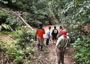Bupati Pasaman Dan Forkopimda Tinjau Langsung Jembatan Lanai Ambruk, Pastikan Jadi Prioritas Utama Untuk Perbaikan