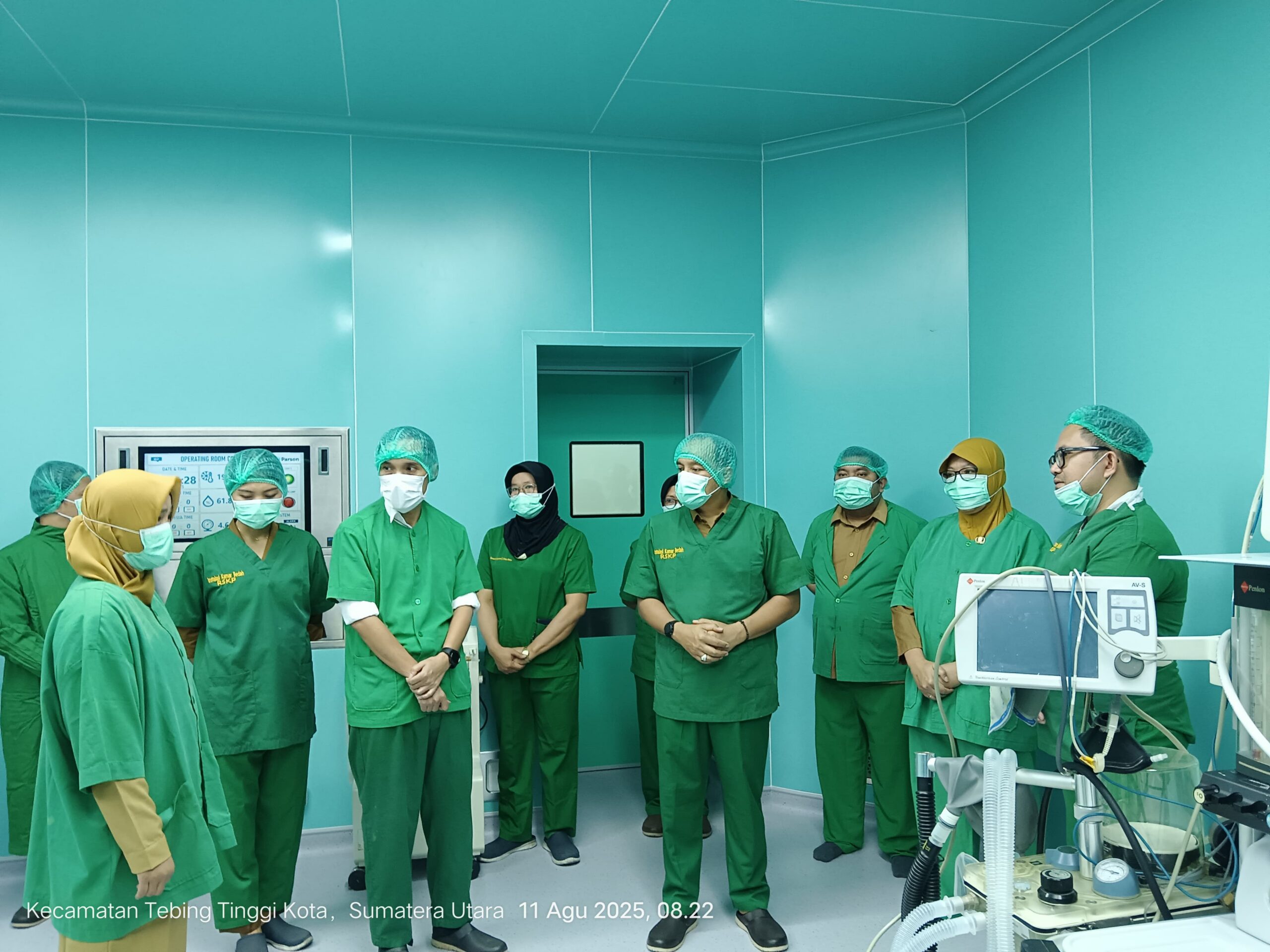 Gedung Baru Instalasi Bedah Sentral RSUD Kumpulan Pane, Diresmikan Walikota Tebingtinggi H. Iman Irdian Saragih - IMG 20250811 WA0131 scaled