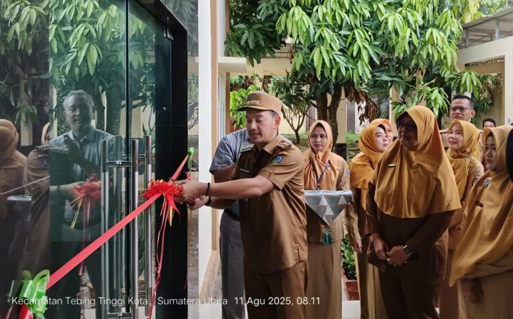 Gedung Baru Instalasi Bedah Sentral RSUD Kumpulan Pane, Diresmikan Walikota Tebingtinggi H. Iman Irdian Saragih