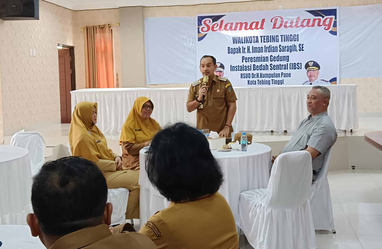 Gedung Baru Instalasi Bedah Sentral RSUD Kumpulan Pane, Diresmikan Walikota Tebingtinggi H. Iman Irdian Saragih - IMG 20250811 WA0337