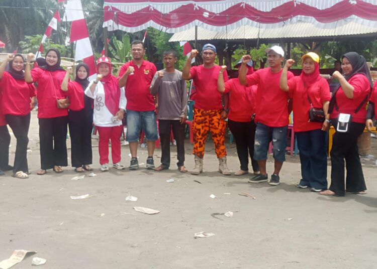Memeriahkan HUT ke-80 RI, Warga Desa Baru Titi Besi Kecamatan Galang Selenggarakan Berbagai Lomba