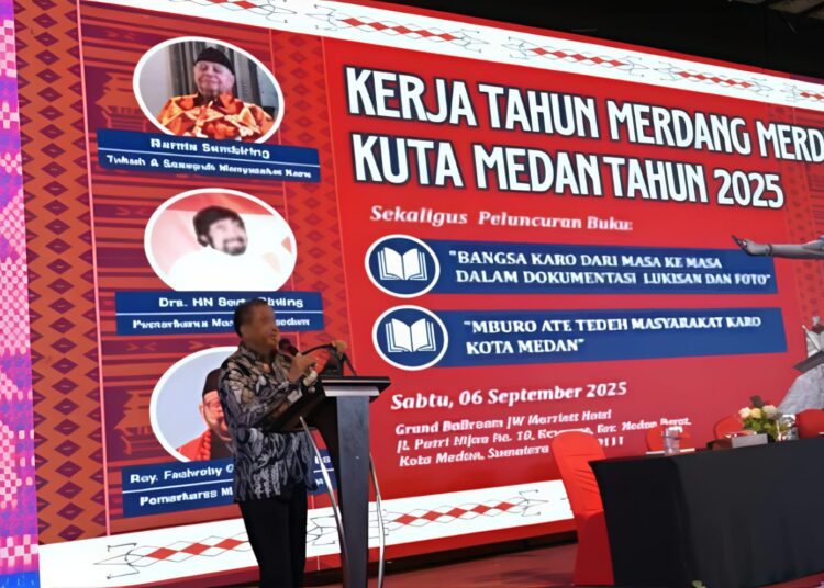 Meriah Dan Semarak Kerja Tahun Merdang Merdem Kuta Medan 2025, Dihadiri Bupati Tanah Karo Sekaligus Peluncuran Buku Bangsa Karo dari Masa Ke Masa