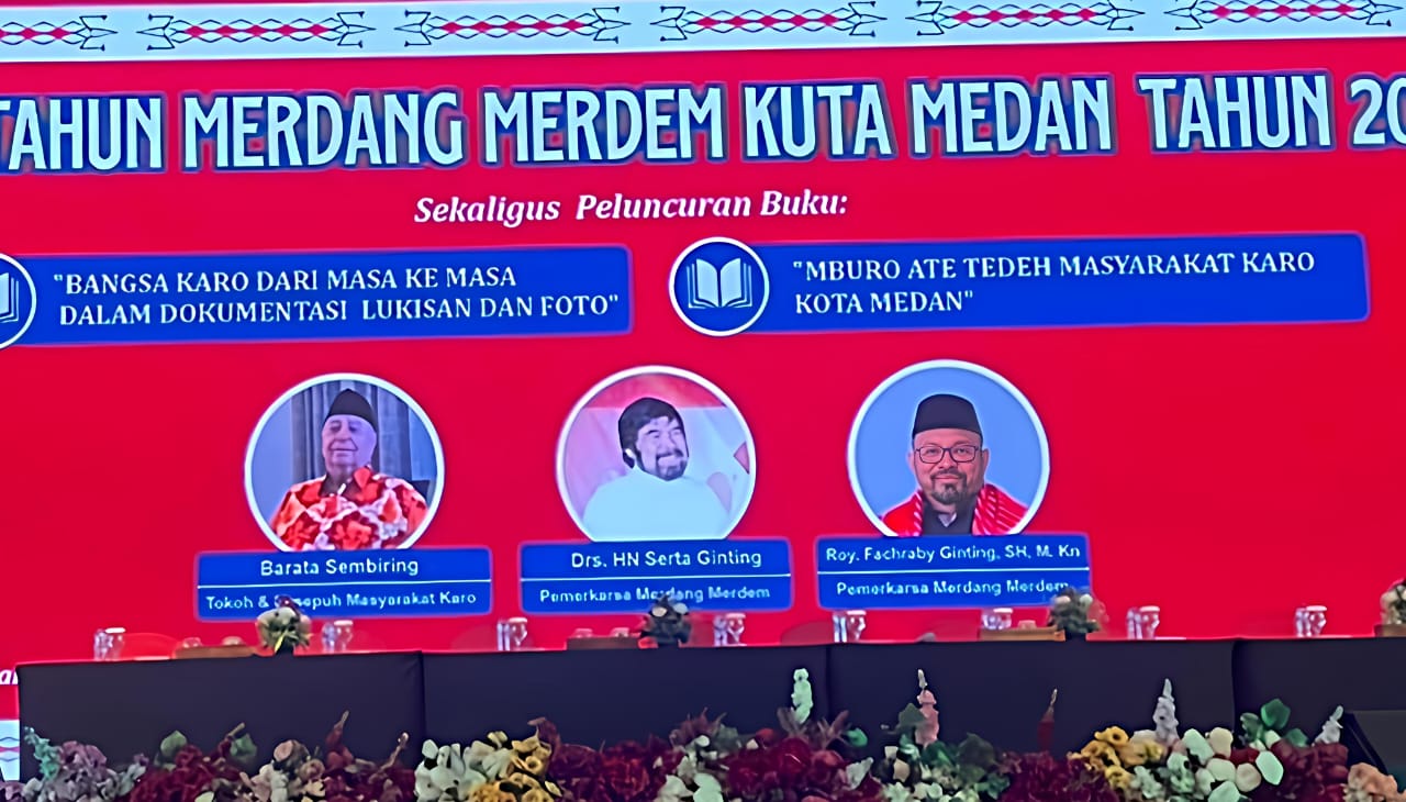 Meriah Dan Semarak Kerja Tahun Merdang Merdem Kuta Medan 2025, Dihadiri Bupati Tanah Karo Sekaligus Peluncuran Buku Bangsa Karo dari Masa Ke Masa - IMG 20250907 WA0017