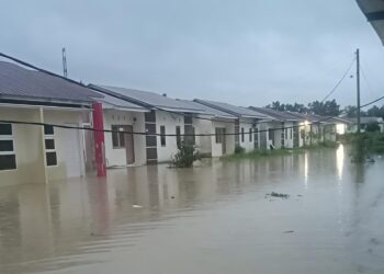 Curah Hujan Ekstrem Menyebabkan Banjir Di Wilayah Kecamatan Galang
