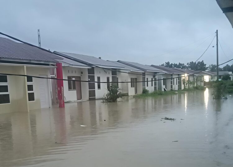 Curah Hujan Ekstrem Menyebabkan Banjir Di Wilayah Kecamatan Galang