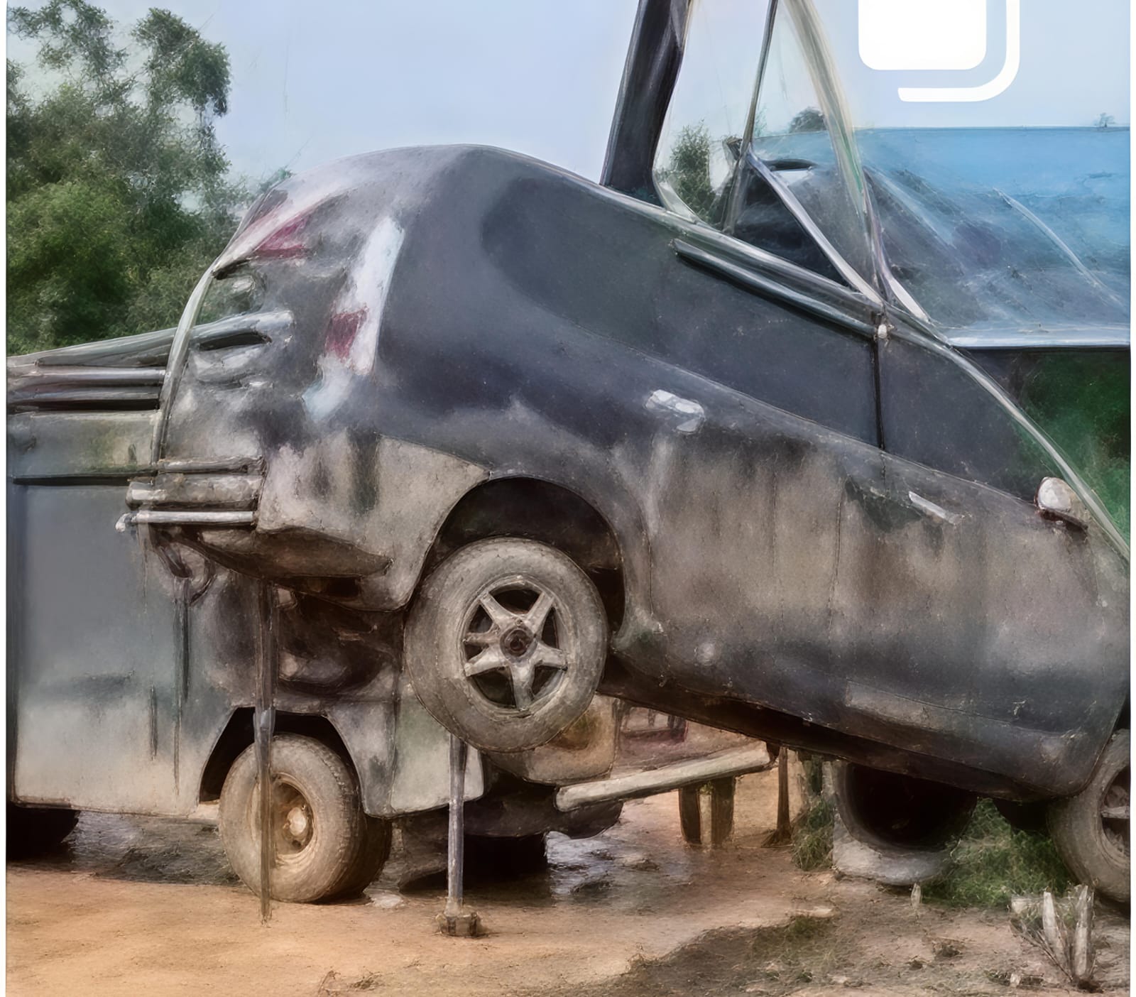 Kapolres Tapanuli Utara AKBP Ernis Sitinjak Dan Kapolres Pelabuhan Belawan AKBP Wahyudi Rahman, Serahkan Bantuan Kepada Korban Bencana Longsor Dan Banjir - IMG 20251201 WA0013 3