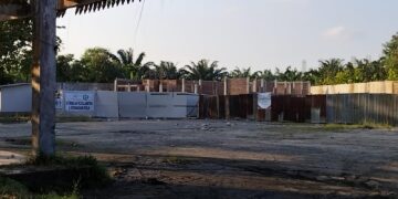 Walikota Tebingtinggi Iman Irdian Saragih Lakukan Peletakan Batu Pertama Pembangunan Gerai Dan Gudang KMP Rantau Laban