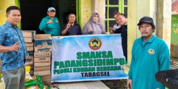 IKB SMA Negeri 1 Kota Padangsidimpuan Berikan Bantuan Pada Korban Banjir Dan Tanah Longsor Di Batangtoru Dan Angkola Sangkunur
