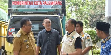 Pemkab Deliserdang Terima Bantuan Bencana Dari Pemko Palembang Untuk Korban Banjir Dan Longsor