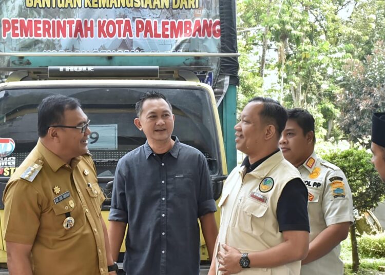 Pemkab Deliserdang Terima Bantuan Bencana Dari Pemko Palembang Untuk Korban Banjir Dan Longsor
