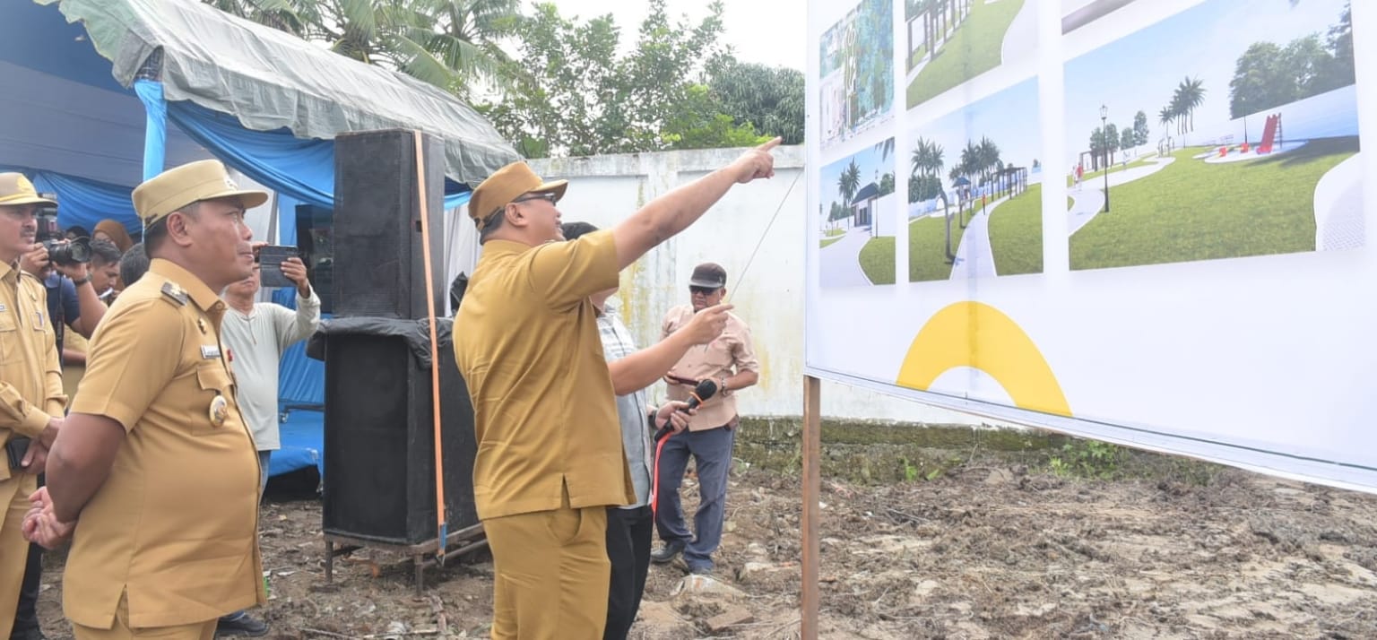Pembangunan Alun-Alun Refresentatif Kecamatan Percut Seituan, Merupakan Kolaborasi Pemkab Deliserdang Dan PT. Musim Mas - IMG 20251217 WA0023