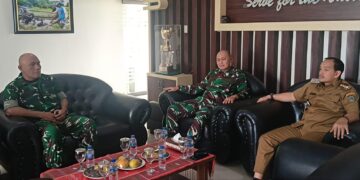 Walikota Tebingtinggi Iman Irdian Saragih Kunjungi Makodim 0204/DS, Pererat Sinergi Lintas Wilayah