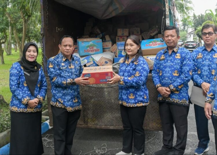 Pemkab Deliserdang Terima Bantuan Bencana Dari Kementan Dan Bapanas