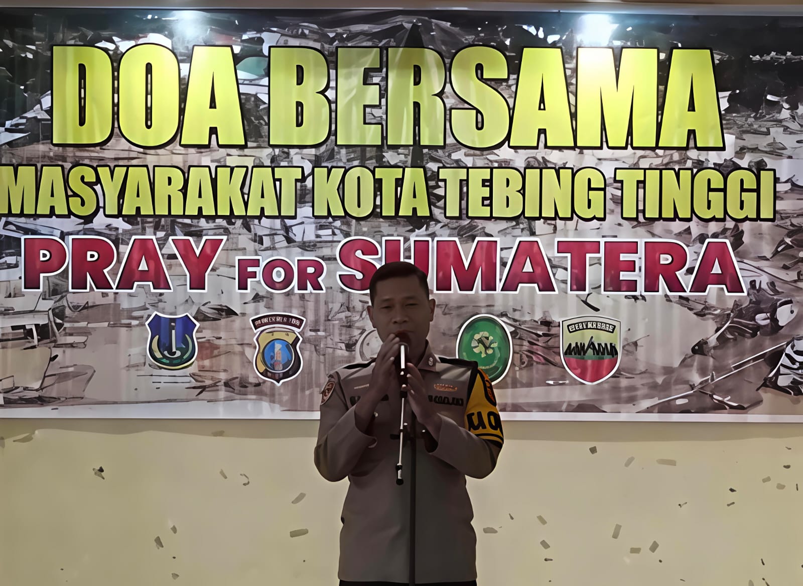 Pray For Sumatera, Masyarakat Kota Tebingtinggi Mengadakan Doa Bersama, Tidak Ada Izin Perayaan Dan Pesta Kembang Api - IMG 20251231 WA0011