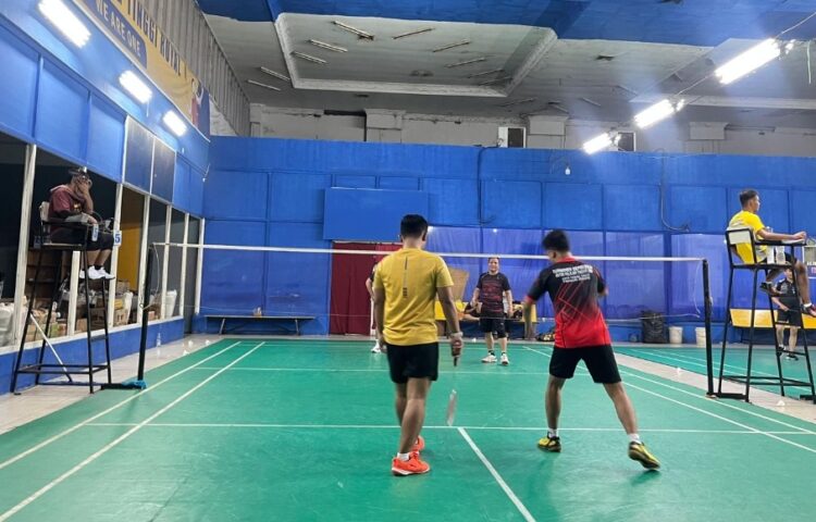 HUT BRI ke-130 Tahun BRI gelar kegiatan olahraga Badminton.