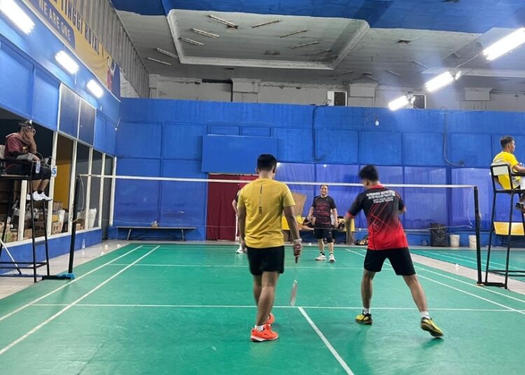 HUT BRI ke-130 Tahun BRI gelar kegiatan olahraga Badminton.