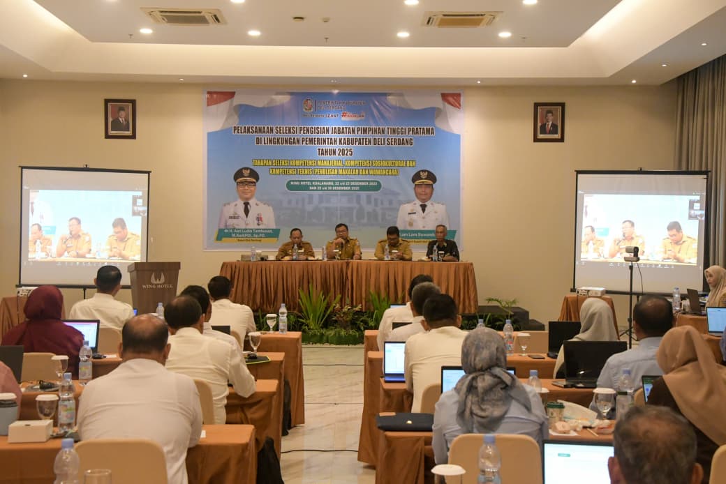 Bupati dr. H. Asri Ludin Tambunan : Lelang Jabatan Kadis Deli Serdang, Tidak Ada Bayar, Tidak Ada Titipan, Dibutuhkan Profesional, Kreatif, Inovatif, Memiliki integritas tinggi Membangun Kabupaten Terbesar Di Sumatra Utara. - WhatsApp Image 2025 12 22 at 16.08.10