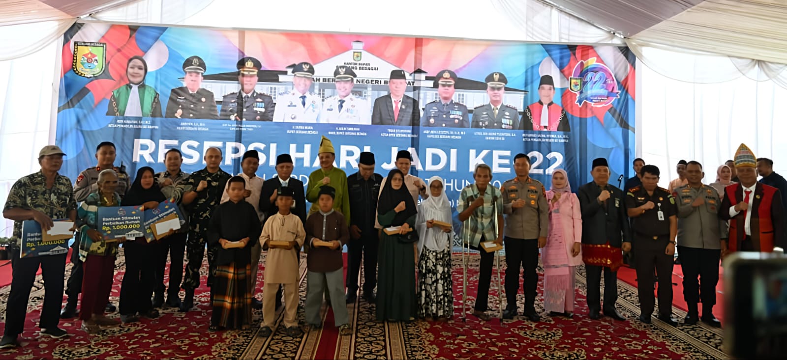 Wakil Walikota Tebingtinggi Hadiri Peringatan Hari Jadi Ke-22 Kabupaten Serdangbedagai - IMG 20260108 WA0003