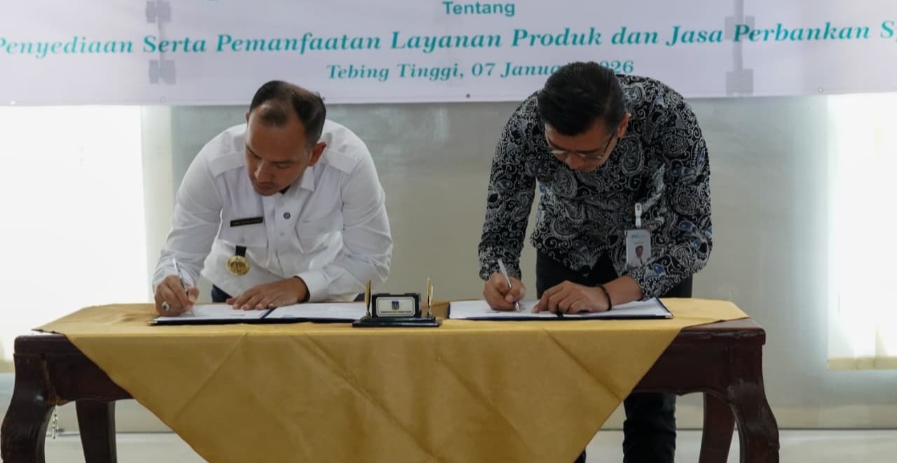 Pemko Tebingtinggi Jalin MoU Dengan Bank BSI, Ciptakan Transaksi Non Tunai Ke Arah Digitalisasi - IMG 20260108 WA0006