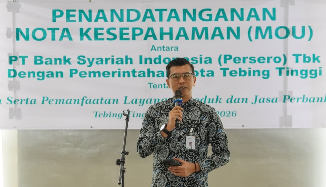 Pemko Tebingtinggi Jalin MoU Dengan Bank BSI, Ciptakan Transaksi Non Tunai Ke Arah Digitalisasi - IMG 20260108 WA0009