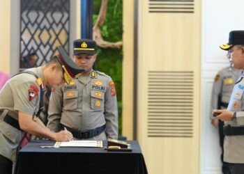 Kapolda Sumut Pimpin Sertijab dan Pengukuhan PJU Serta Kapolres Jajaran