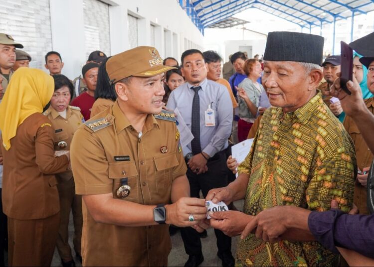 Pemko Tebingtinggi Komit Berpihak Pada Pedagang Kecil, Walikota Iman Irdian Resmikan Pasar Inpres