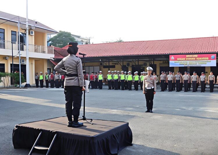 Sertijab Kabag SDM dan Kasat Lantas Polres Tebingtinggi, Kapolres : Mutasi Bagian Dari Regenerasi Kepemimpinan