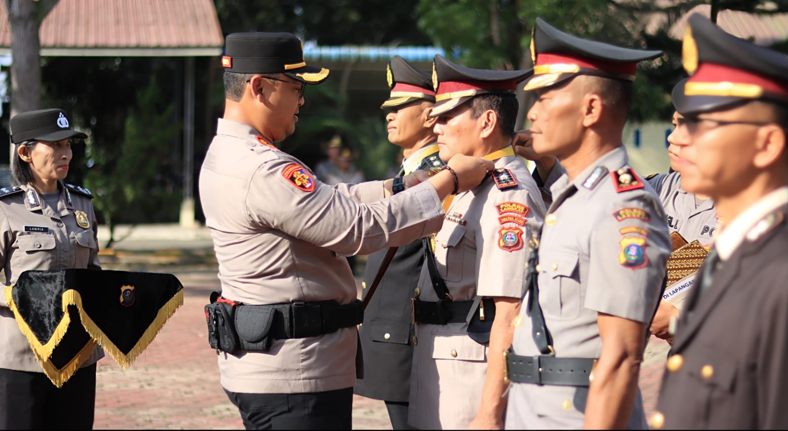 Kapolres Langkat Pimpin Sertijab Kabag Kasat Kapolsek Hingga Purna Bakti Polri - IMG 20260123 WA0001