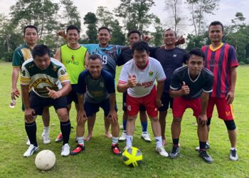 SP-BUN Basis Kebun Sei. Putih PTPN IV Regional I Gelar Pertandingan Sepakbola Bersama Karyawan