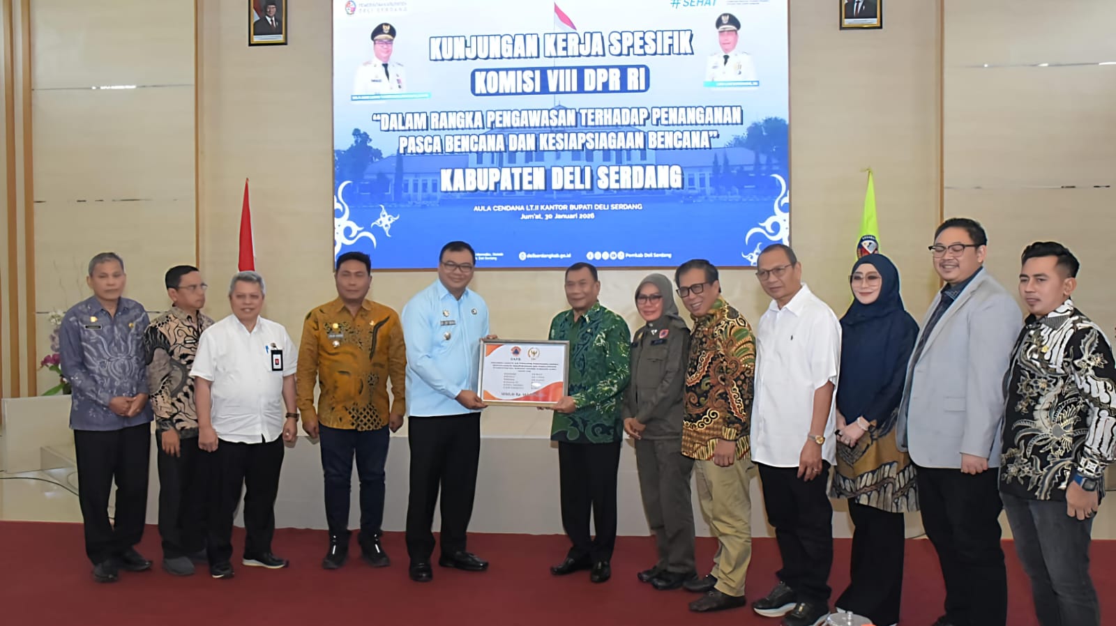 Kunker Komisi VIII DPR RI Di Deliserdang, Apresiasi Penanganan Pascabencana - IMG 20260131 WA0018