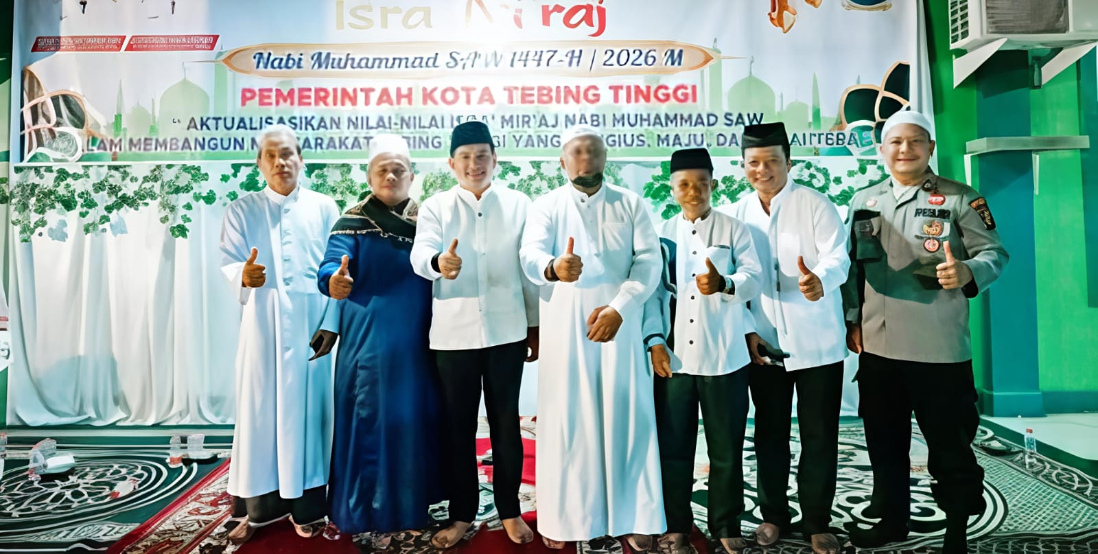 Peringati Israk Mikraj 1447 H, Walikota Tebingtinggi H. Iman Irdian Saragih Ajak Masyarakat Perkuat Ukhuwah Jelang Ramadhan - IMG 20260201 WA0001