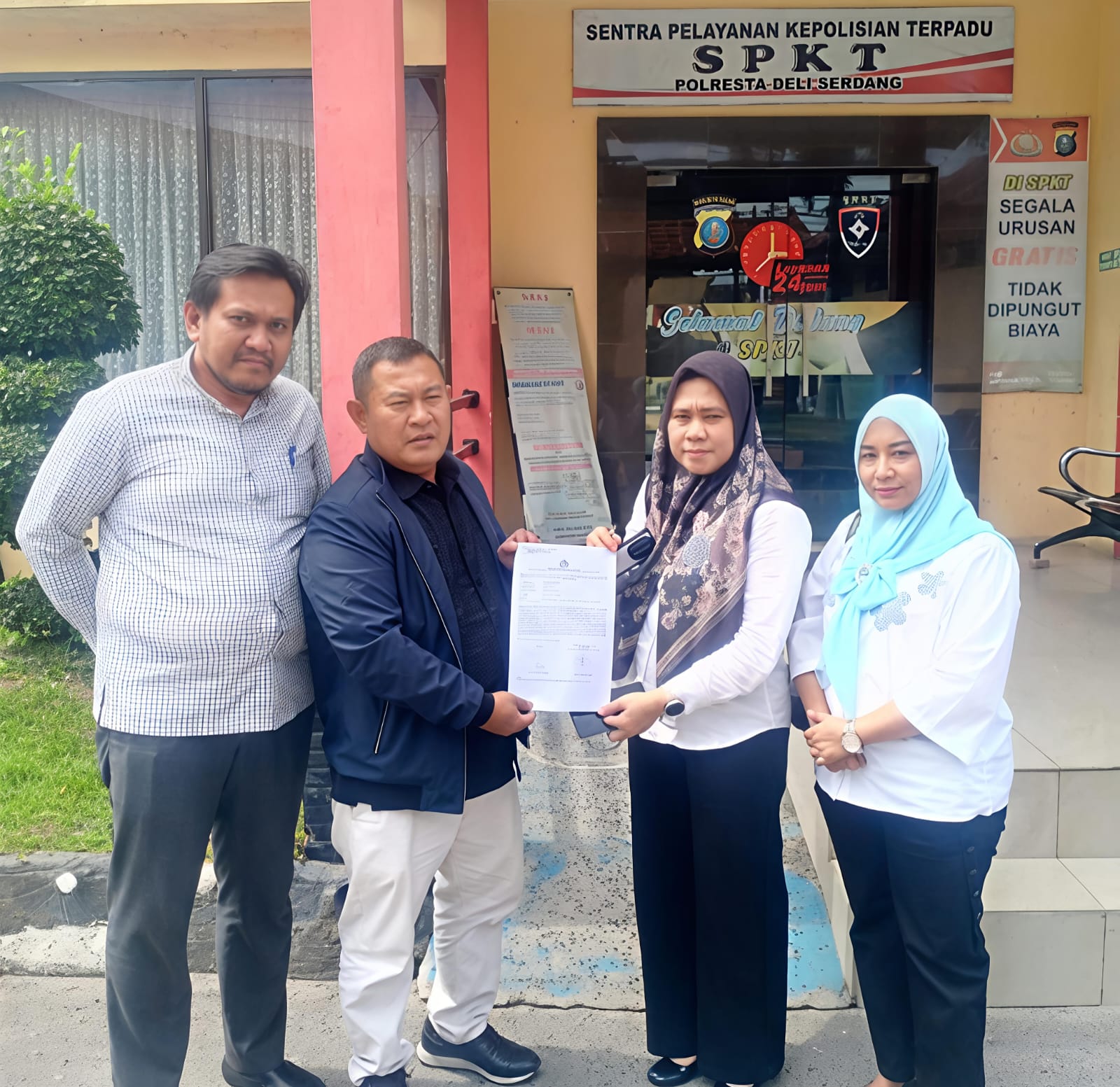 Kabid Kesmas Dinkes Deliserdang dr. Hj. Lenni Estiani Laporkan Bidan Farida Ke Polisi Kasus Pencemaran Nama Baik - IMG 20260205 WA0001