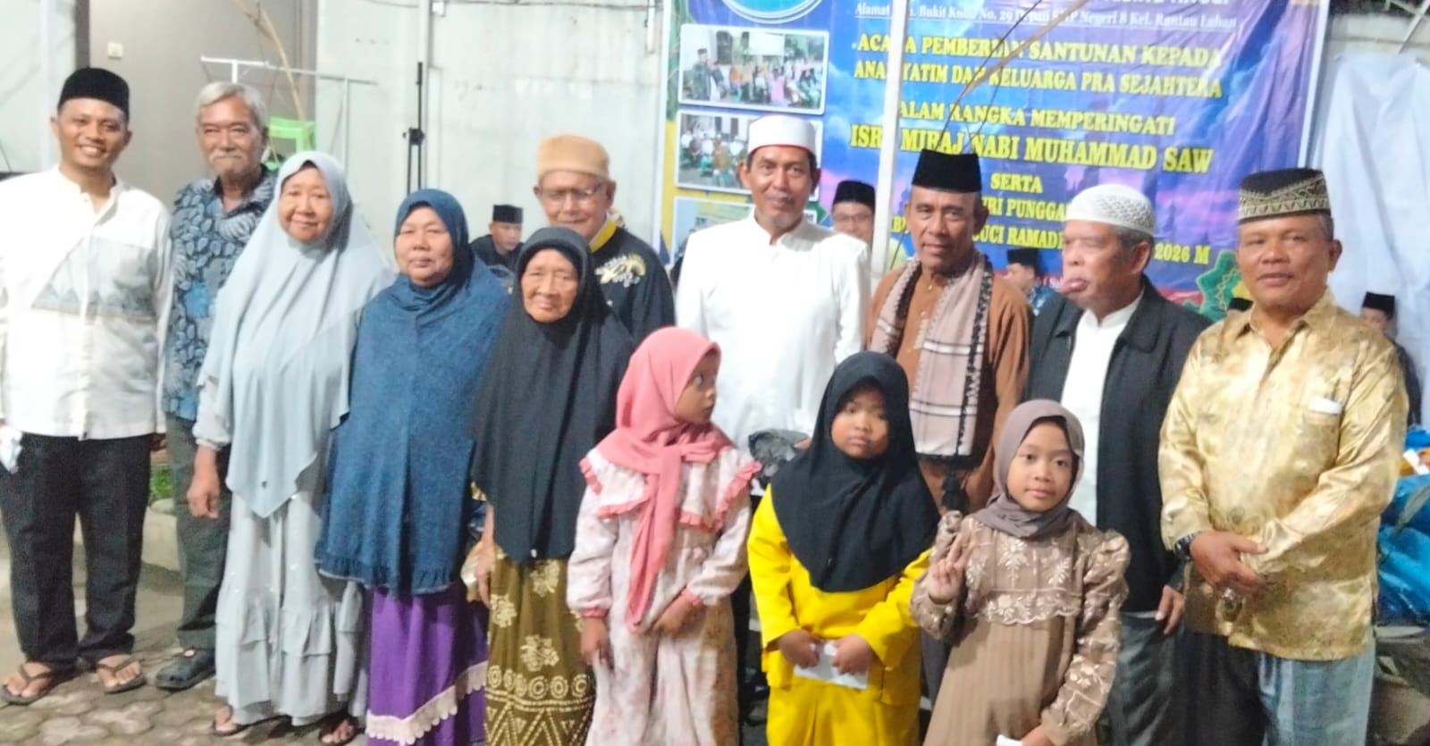 Perkumpulan Gerakan Peduli Anak Yatim Dan Masakin Kota Tebingtinggi, Adakan Kenduri Punggahan Sekaligus Beri Santunan Pada Anak Yatim/Keluarga Prasejahtera - IMG 20260216 WA0054