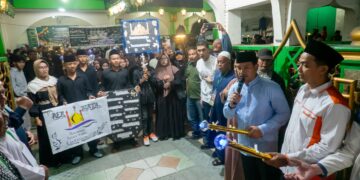 Meriah Pawai Obor Sambut Ramadhan 1447 H Di Kota Tebingtinggi, Pesan Walikota : Jaga Ukhuwah Islamiyah