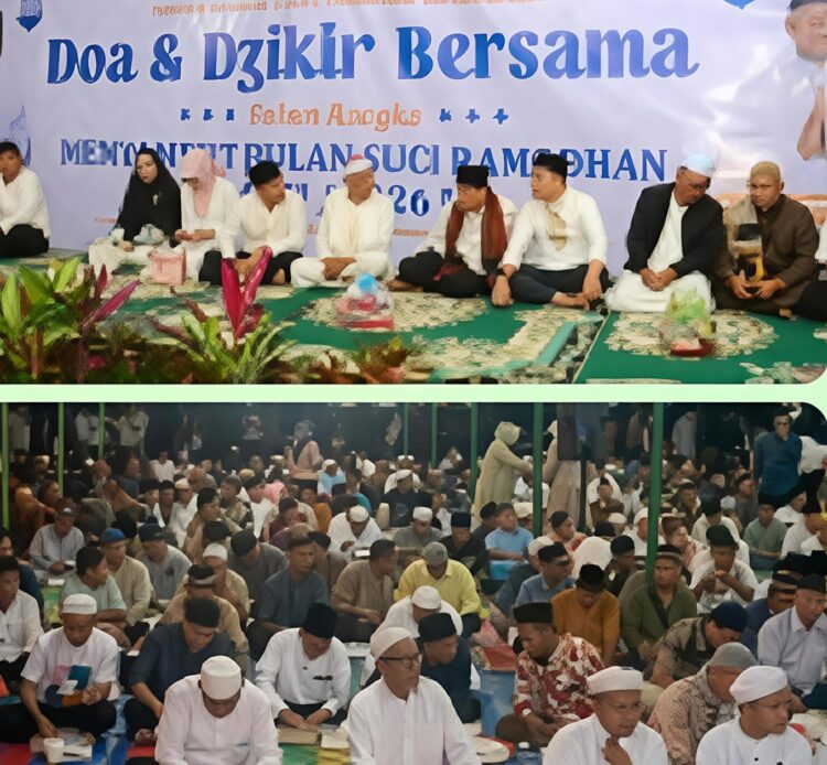 Doa Dan Dzikir Bersama Warga Kota Tebingtinggi Sambut Datangnya Bulan Suci Ramadhan 1447 H