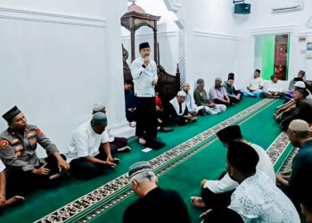 Safari Ramadhan Pemko Tebingtinggi Di Masjid At Tadzkira, Walikota Iman Irdian : Terus Tebar Kebaikan
