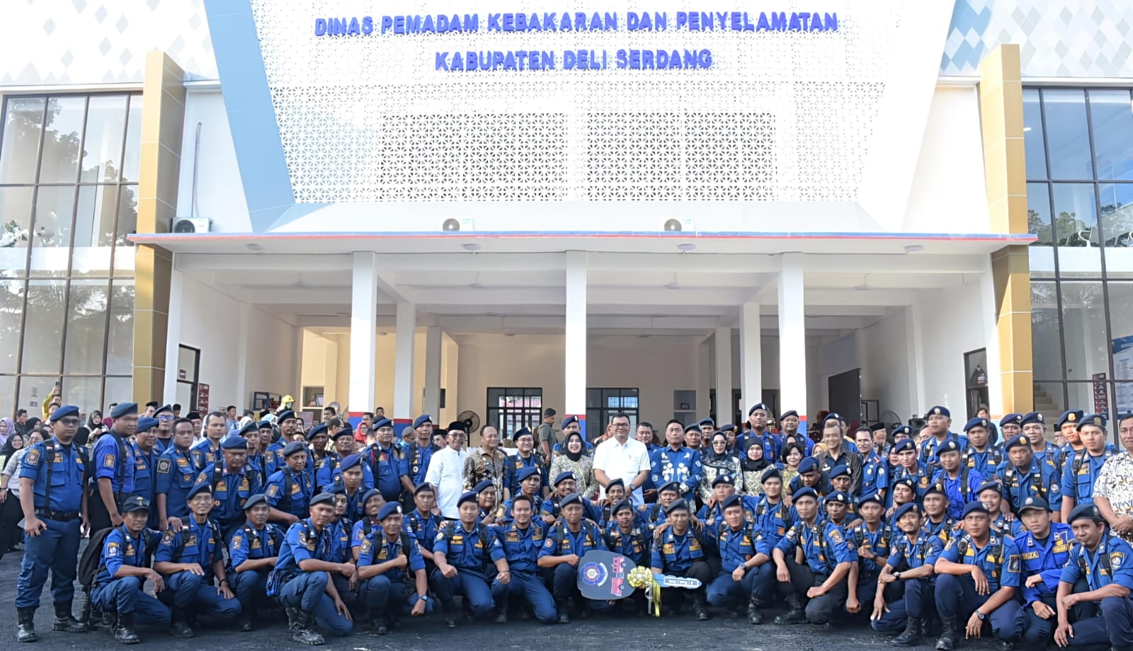 Bupati dan Wakilnya Resmikan Kantor Damkar Deliserdang - IMG 20260221 WA0022