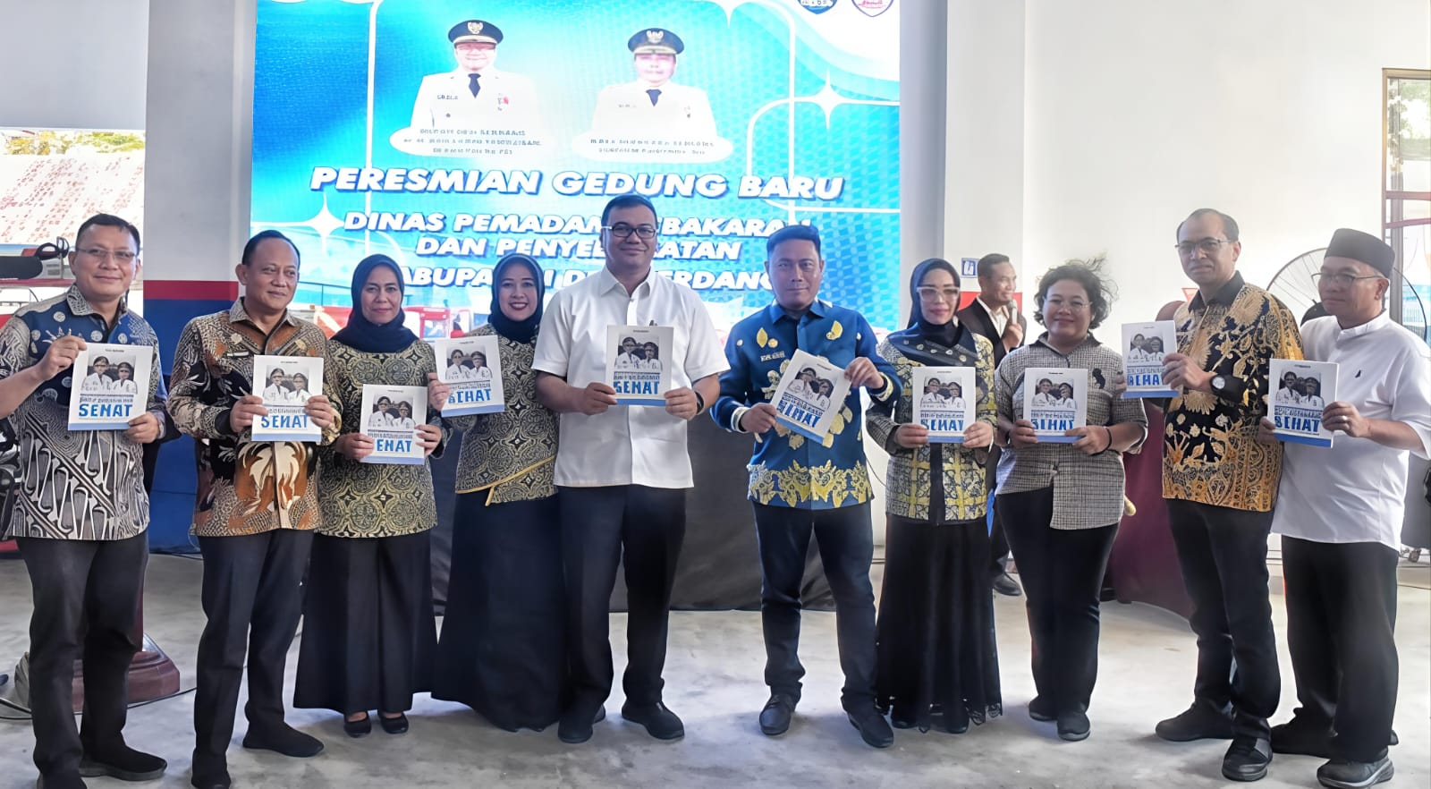 Bupati dan Wakilnya Resmikan Kantor Damkar Deliserdang - IMG 20260221 WA0024