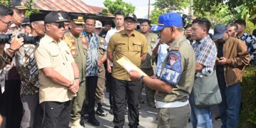 Bupati Deliserdang Bersama Wabup Pimpin Tim Gabungan Tertibkan Tower Tidak Miliki PBG