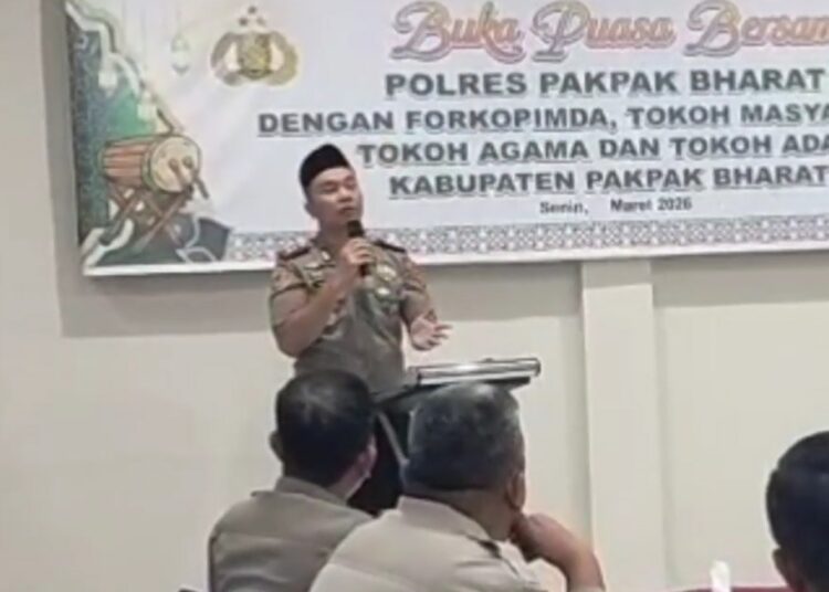 Polres PakPak Bharat Buka Puasa Bersama Forkopimda Tokoh Agama, Adat Dan Tokoh Masyarakat. 2 Polres PakPak Bharat Buka Puasa Bersama Forkopimda Tokoh Agama, Adat Dan Tokoh Masyarakat.