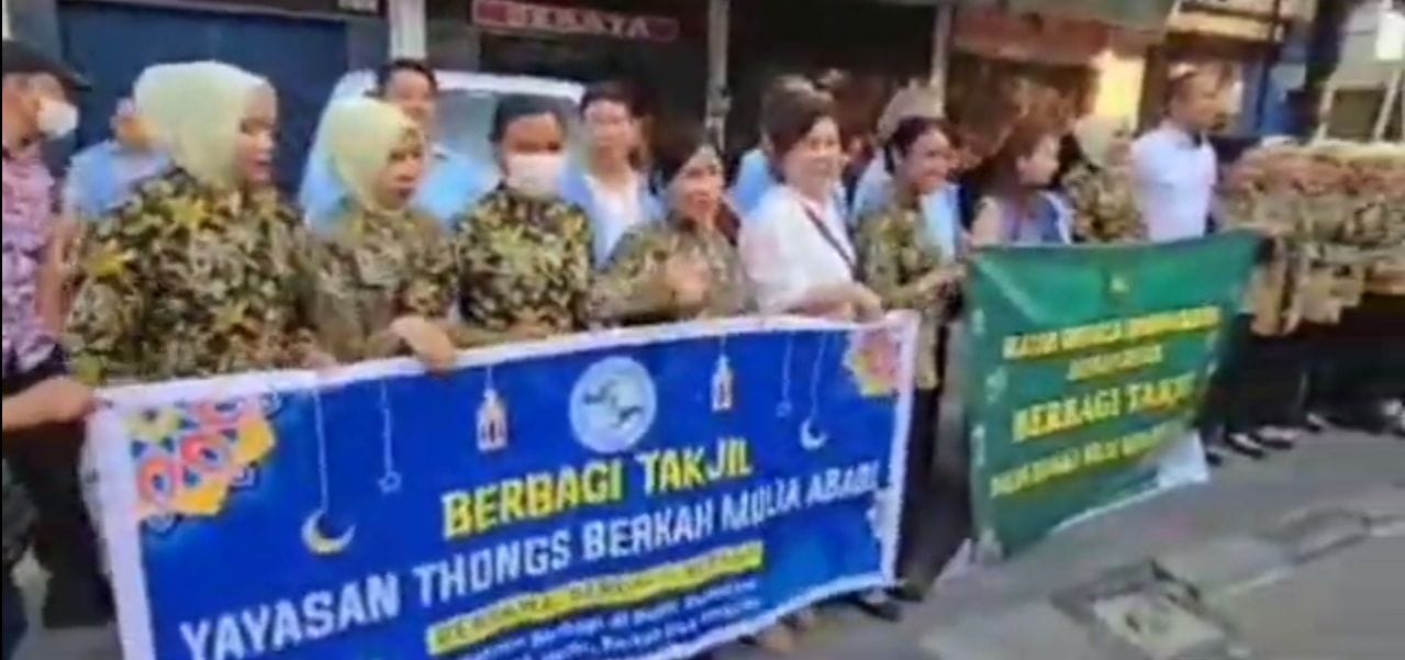 Yayasan Thongs Berkah Mulia Abadi Bersama Kajari Medan Bagikan 700 Paket Takjil - IMG 20260307 WA0005