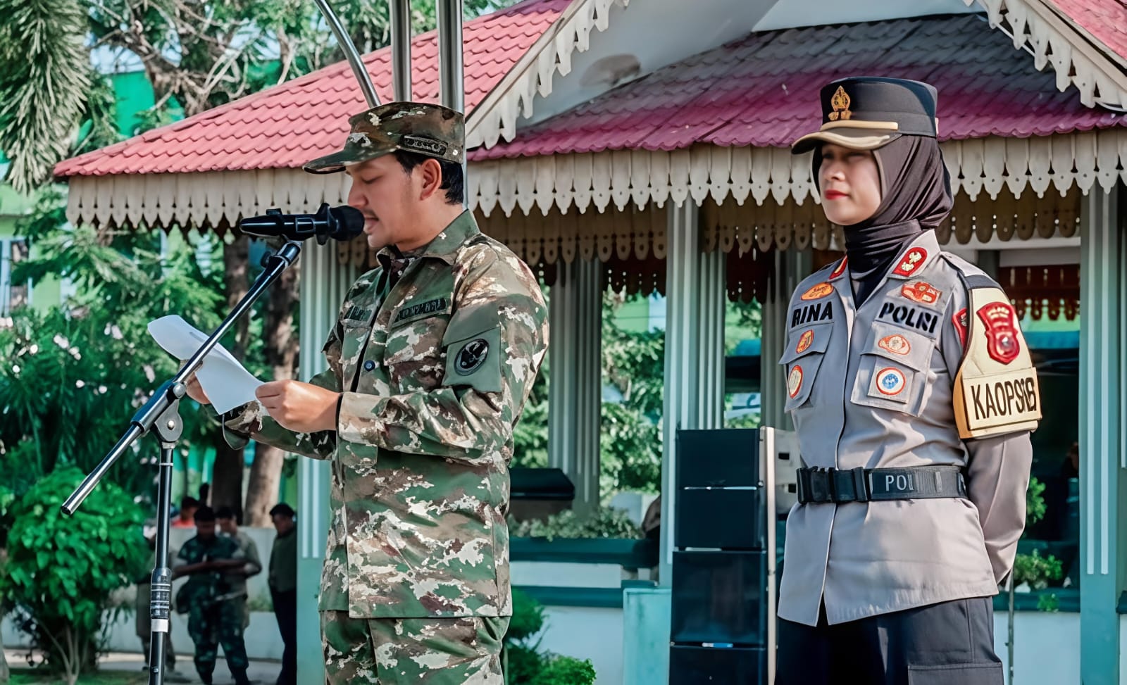 Walikota Tebingtinggi Iman Irdian Pimpin Apel Gelar Pasukan Operasi Ketupat Toba 2026, Pastikan Mudik Aman Dan Lancar - IMG 20260314 WA0009