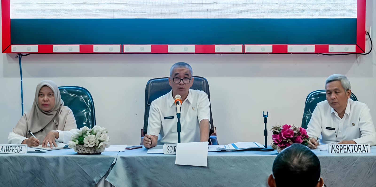 Sekdako Tebingtinggi Erwin Suheri Damanik Pimpin Rakor Sinergitas, Optimalkan Laporan PSN - IMG 20260318 WA0003