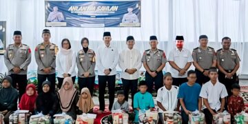 PERERAT SINERGITAS DI BULAN SUCI RAMADHAN, WALIKOTA TEBINGTINGGI HADIRI BUKA PUASA BERSAMA POLDA SUMUT DI MASJID AL HAQ DEBLOT SUNDORO