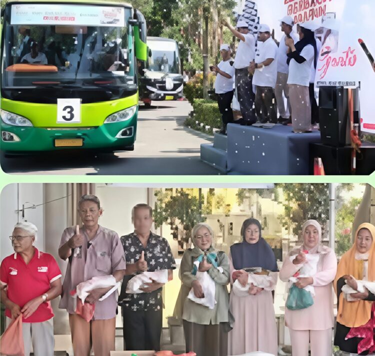 PTPN IV Palmco Berangkatkan Secara Serentak 1.160 Peserta Mudik Gratis, Di Wilayah Sumatera Dan Kalimantan, Ribuan Pensiunan Nelangsa 7 Bulan Uang Beras Belum Dibayar