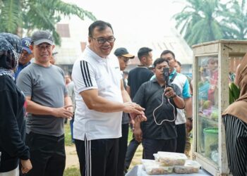 Spot Kuliner Baru Simpang Kayu Besar Tanjungmorawa, Pedagang Kini Lebih Tertata dan Nyaman