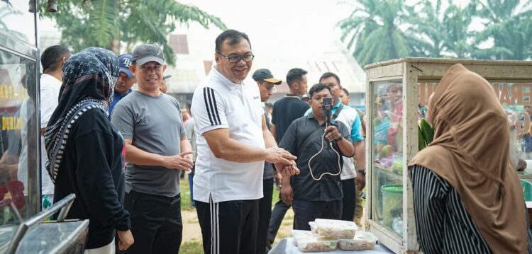 Spot Kuliner Baru Simpang Kayu Besar Tanjungmorawa, Pedagang Kini Lebih Tertata dan Nyaman