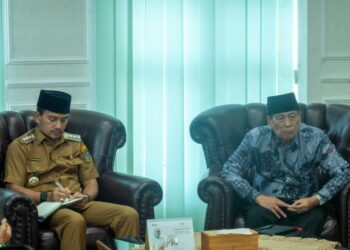 Iman Irdian Saragih Terima Audensi Pengurus MUI Tebing Tinggi